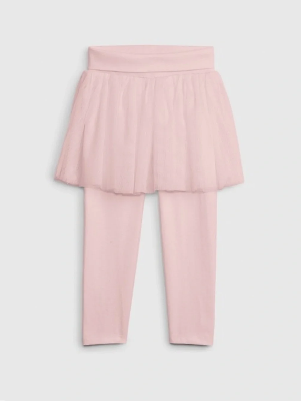 Gap Girls' Pink Tulle Skirted Leggings
